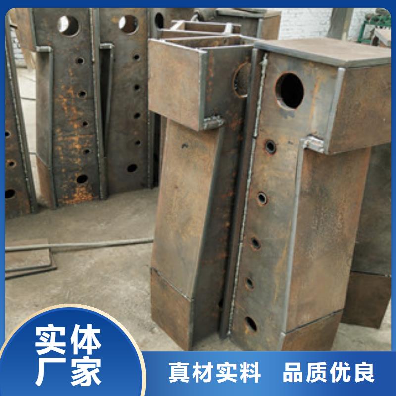 橋梁護(hù)欄熱鍍鋅立柱源頭實(shí)體廠商同城貨源