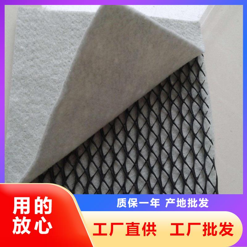 三維復合排水網土工布產品細節參數當地廠家