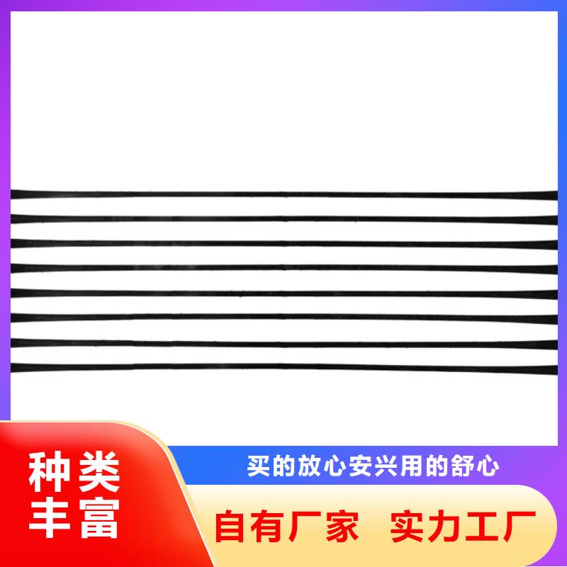 【单向拉伸塑料格栅】钢塑土工格栅层层质检当地生产厂家