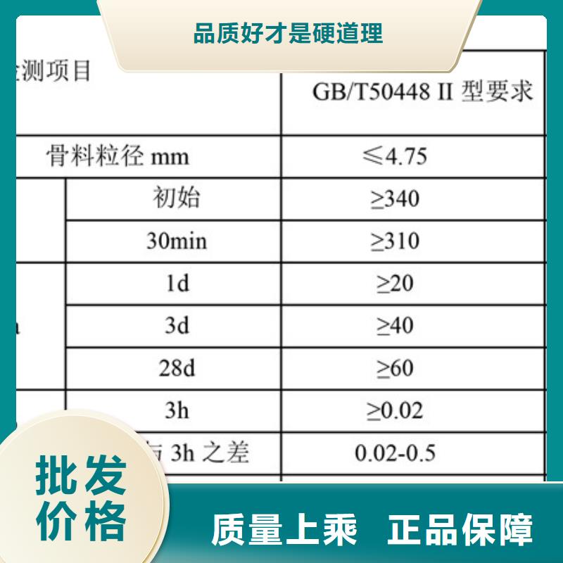 修补料灌浆料用心做好每一件产品拒绝伪劣产品