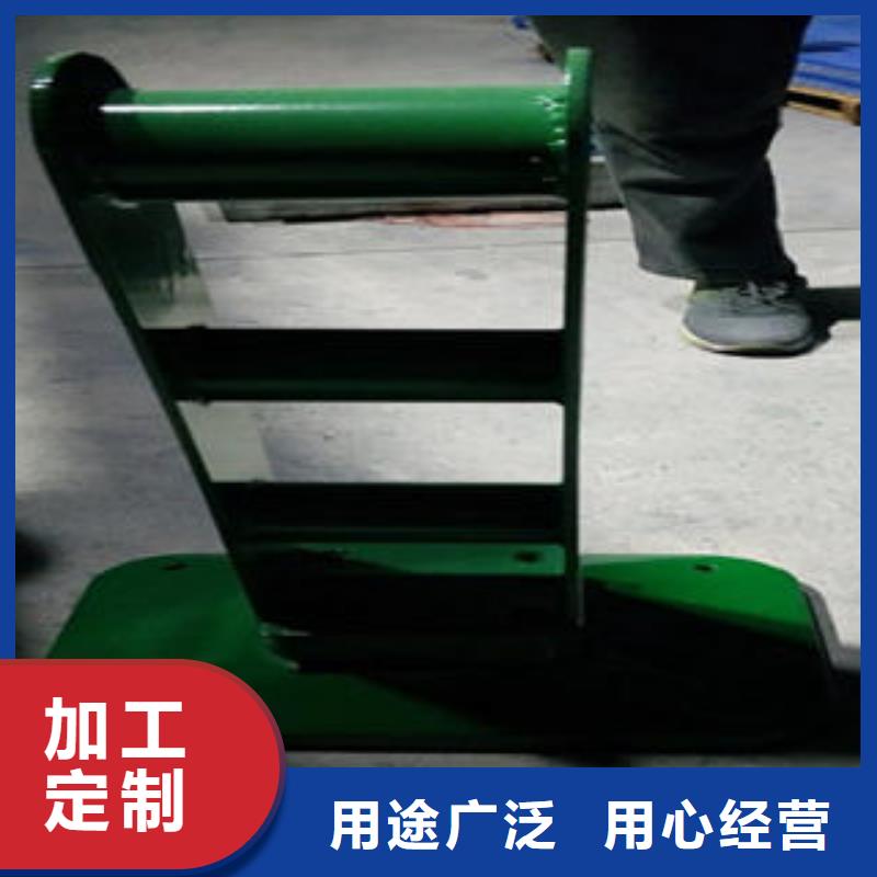 橋梁防撞支架不銹鋼碳素鋼復合管護欄廠家通過檢測同城生產商