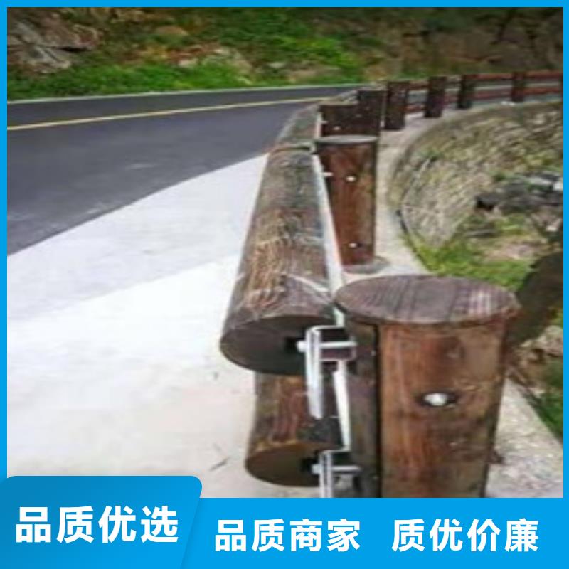 鋼背木護欄橋梁燈光護欄適用場景誠信可靠