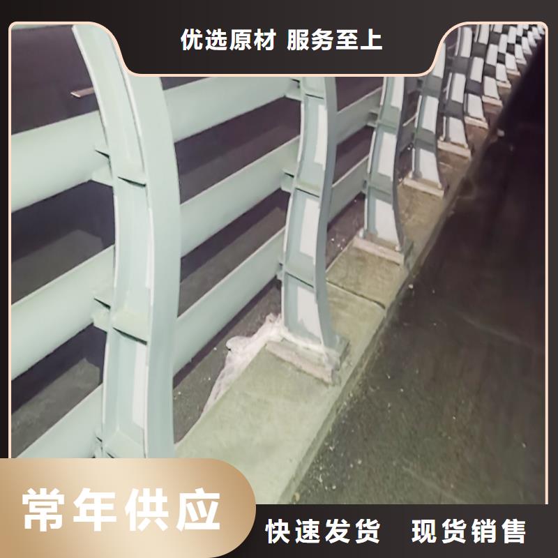 Q355B河道橋梁護欄生產廠家精致工藝橋梁防撞護欄同城公司