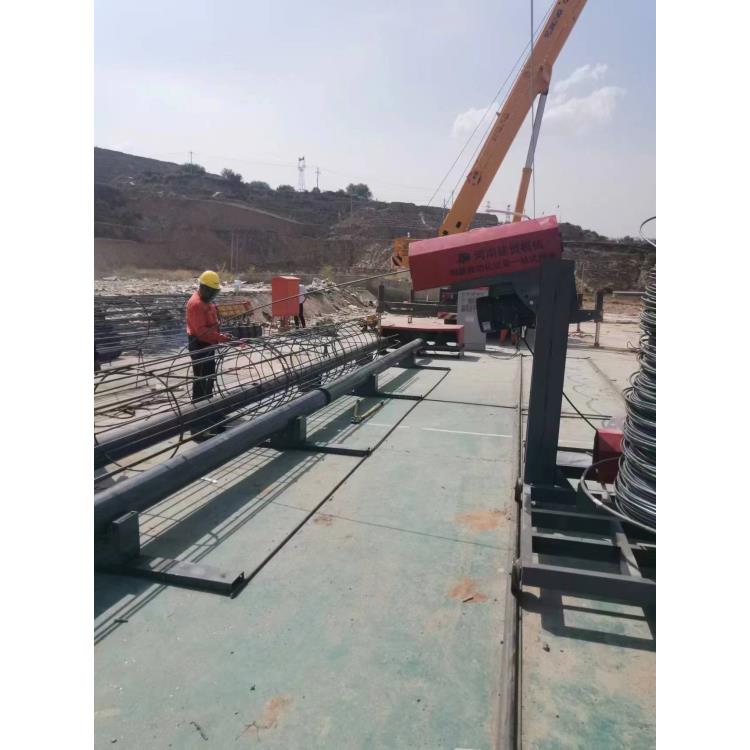 鋼筋籠盤絲機-建貿(mào)鋼筋籠滾焊機送貨上門