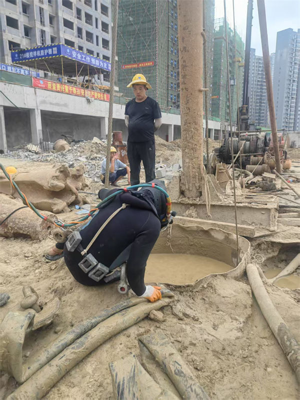 水下作業水下堵漏精英團隊