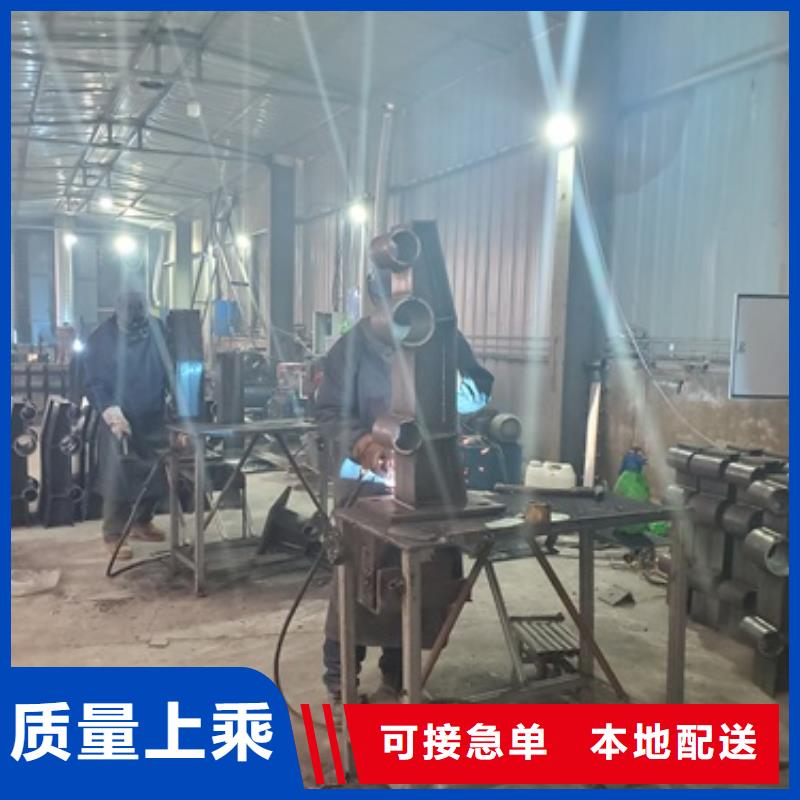 燈光鋁藝欄桿廠家定制速度快工期短