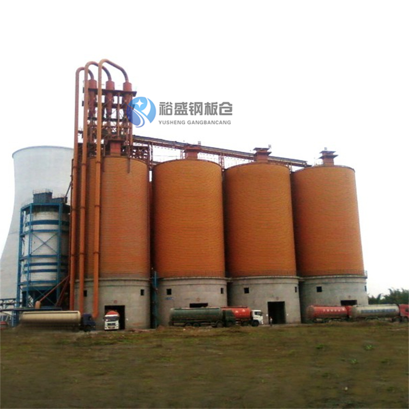 玉米豆类装配式粮仓钢板仓_生产厂家_品质保证