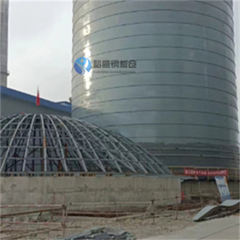 小麦装配式粮仓钢板仓订购