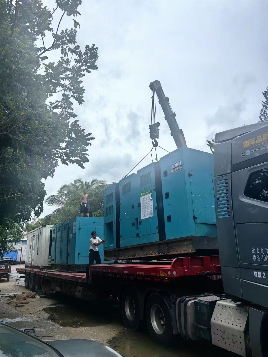 漢沽租發(fā)電機的地方當地經銷商