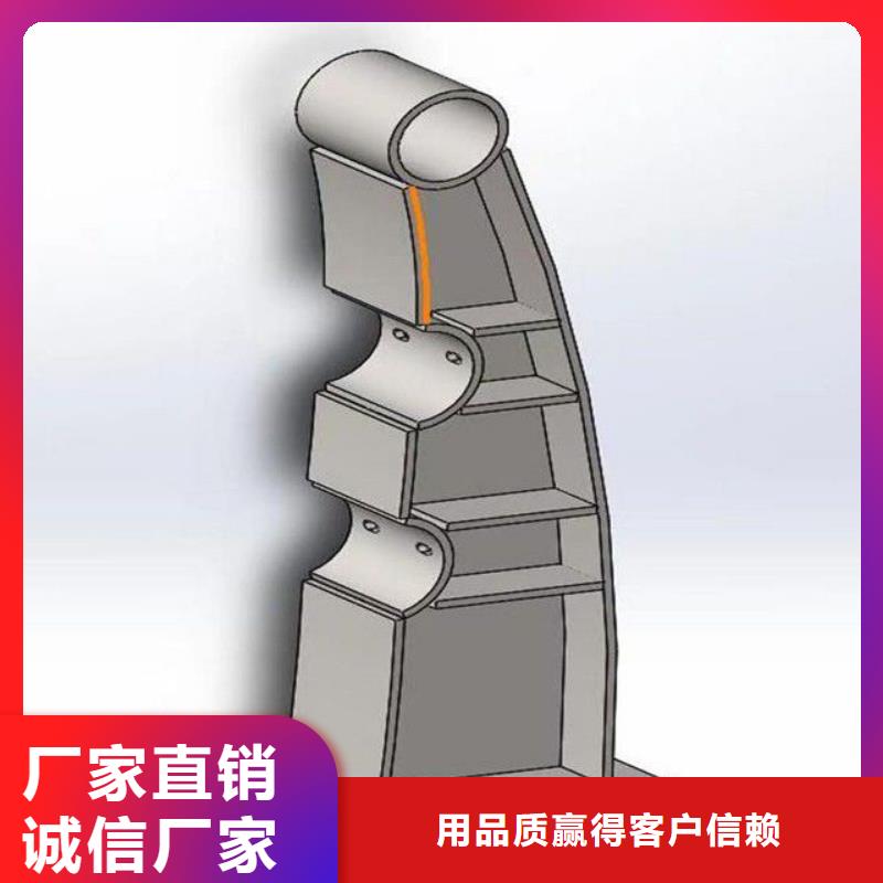山東省濟寧市燈箱護欄款式多樣