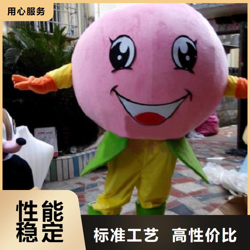 山東青島卡通人偶服裝定制價格/開業毛絨娃娃制作