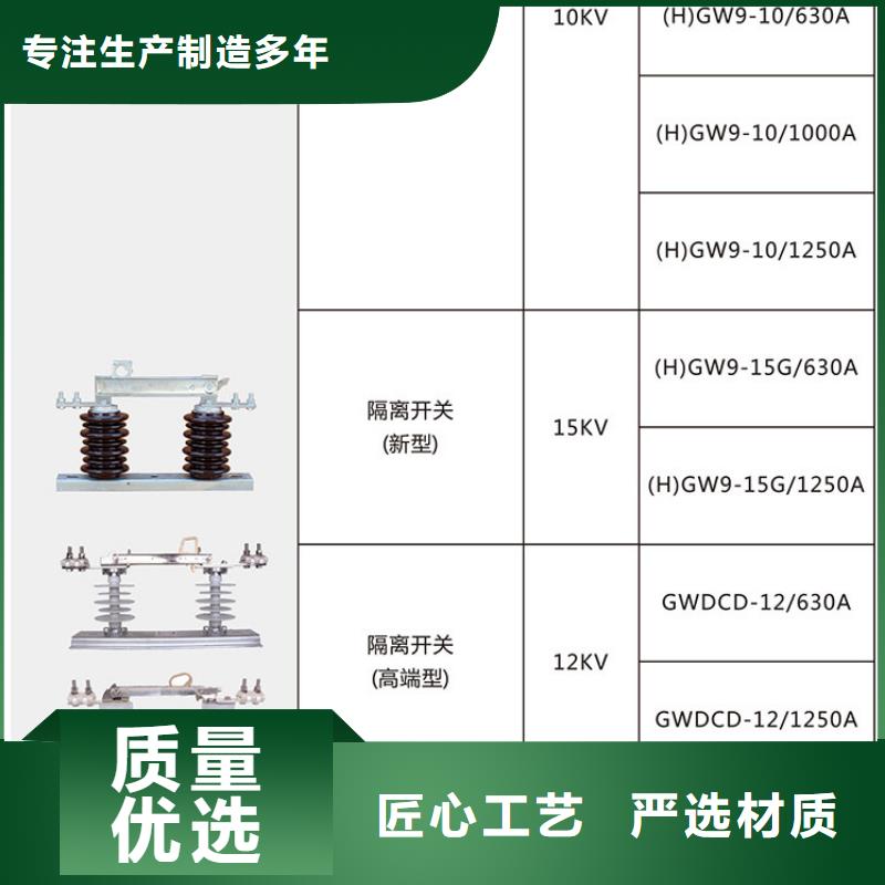 戶外高壓交流隔離開關：HGW9-40.5KV/400A型號齊全.免費寄樣
