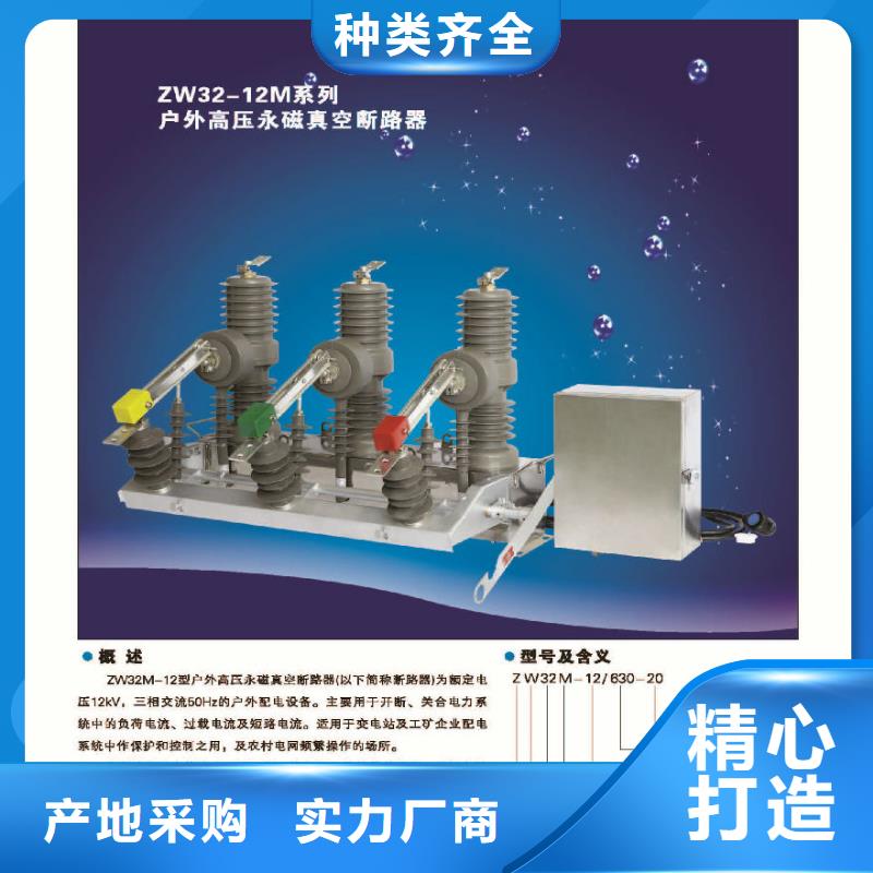 真空斷路器ZW32-12GF/T630-20實(shí)力廠商