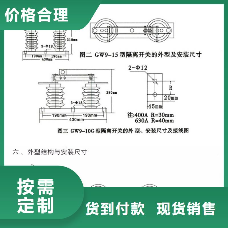 HGW9-10G(W)/400戶外高壓隔離開關