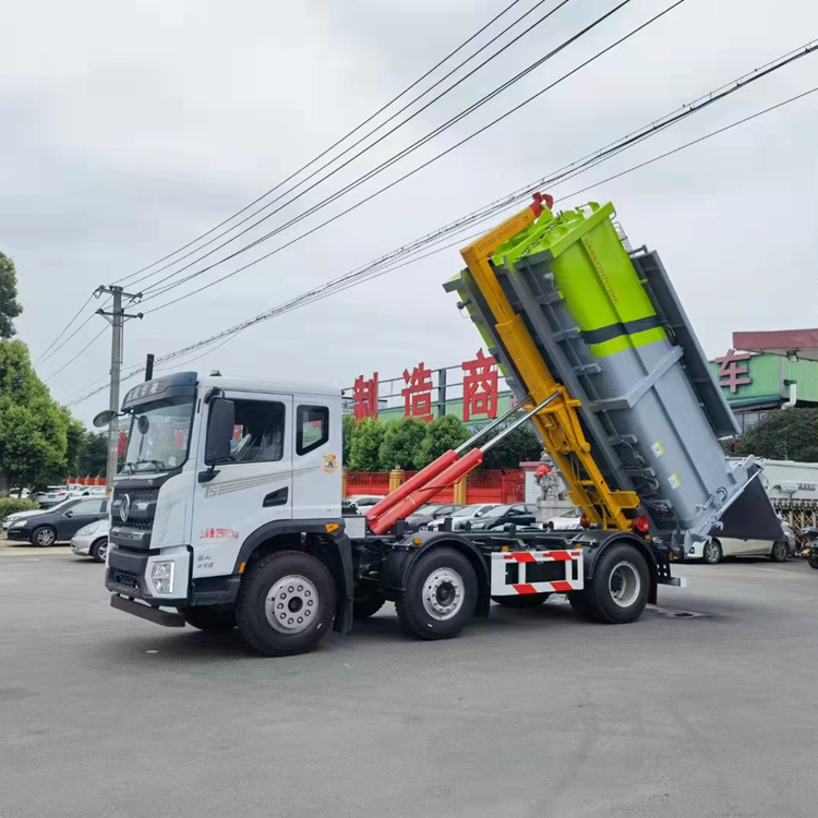 脱干水份的粪渣处理车18吨禽畜粪污处理车厂家精选厂家好货