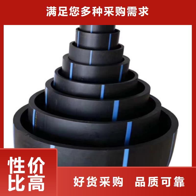 海西HDpe給水管材實體大廠