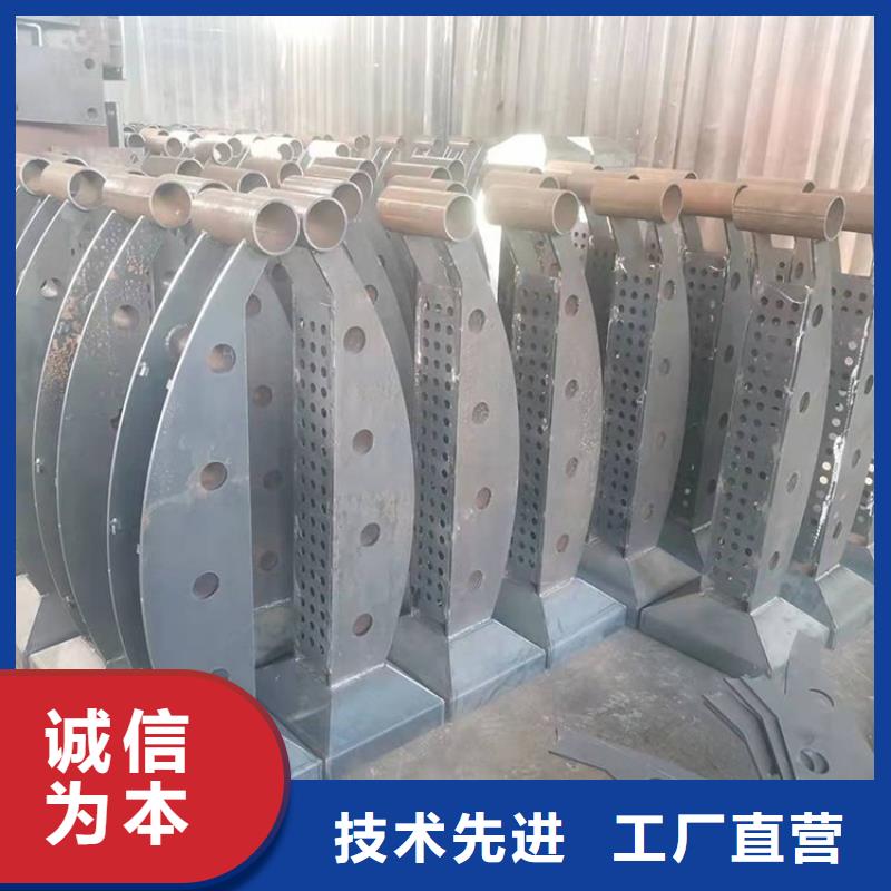 橋梁護欄立柱_外覆不銹鋼復合管設計合理貨到付款