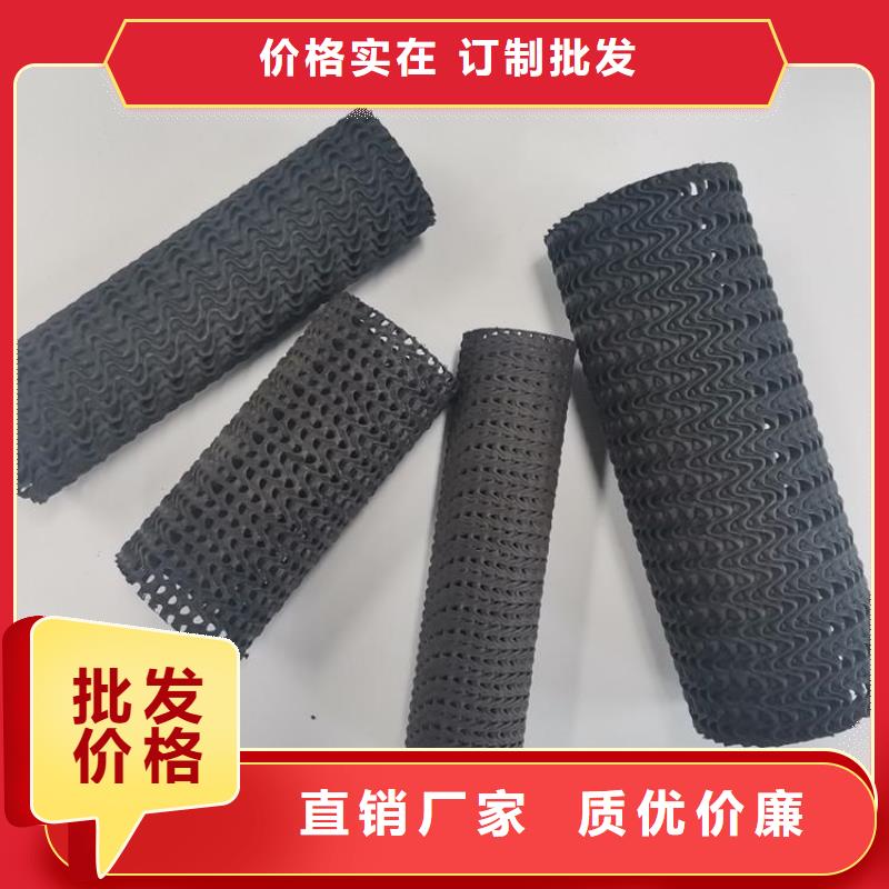 硬式透水管土工格柵用心做好細節本地生產廠家