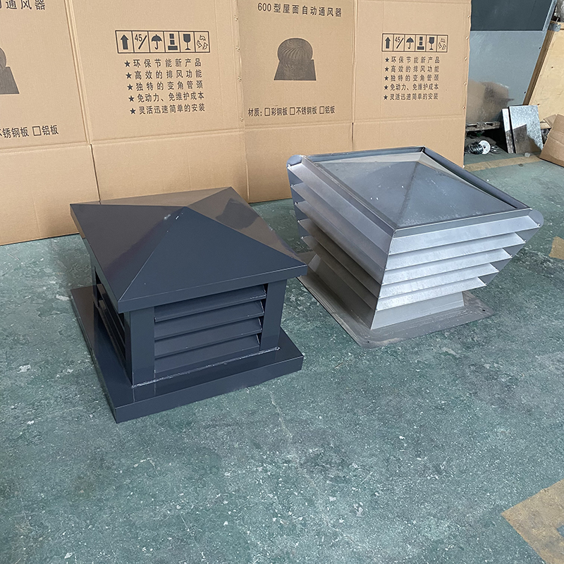 婁底屋頂排煙道防雨百葉風帽新中式煙囪帽廠家