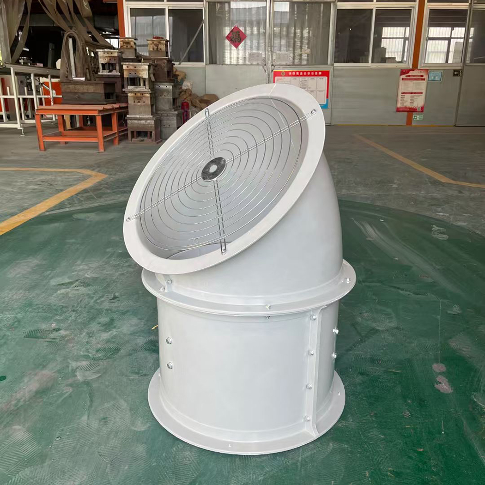 雅安玻璃鋼防雨彎頭穩固的安裝結構