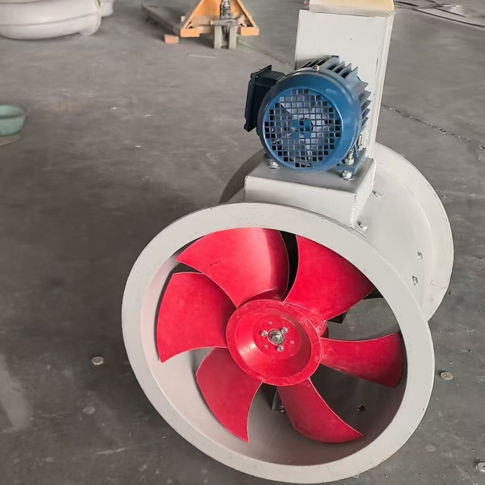 陜西GXF型玻璃鋼斜流風機適合各種工況大庫存無缺貨危機