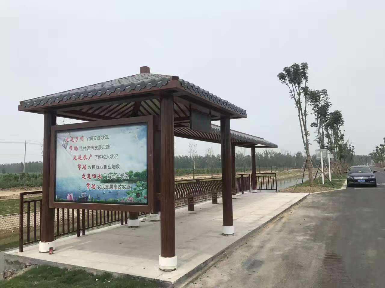 公交站臺公園椅使用壽命長久產品性能