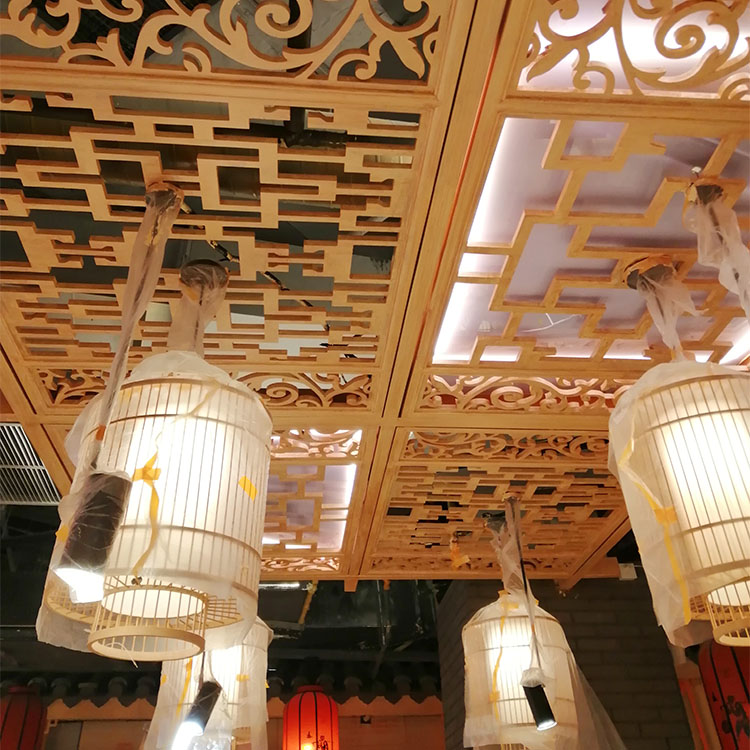 仿古園林建筑木紋漆全包施工價格實體廠家