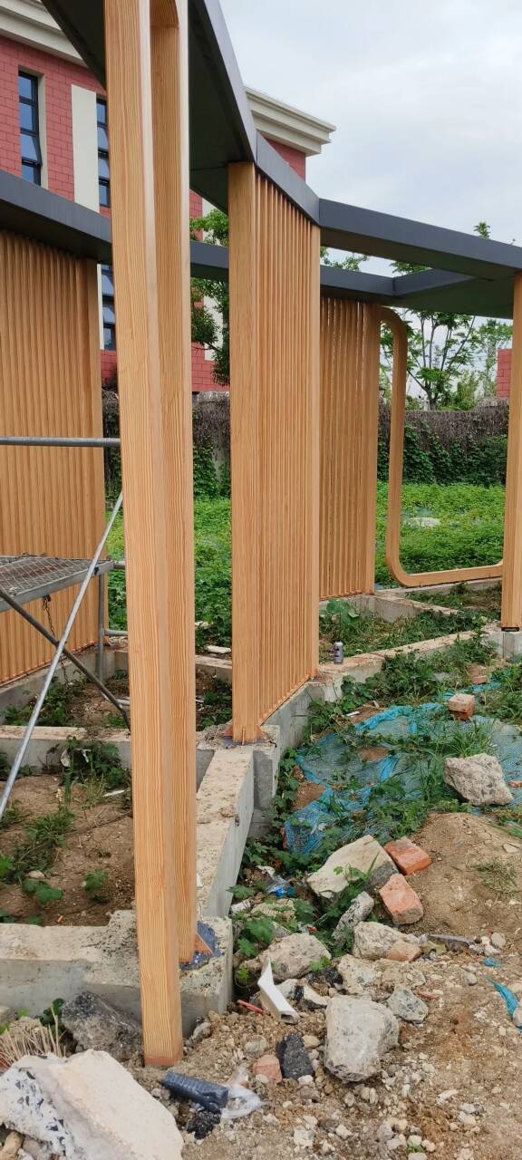 園林建筑木紋漆，內外墻木紋漆，藝術涂料廠家施工