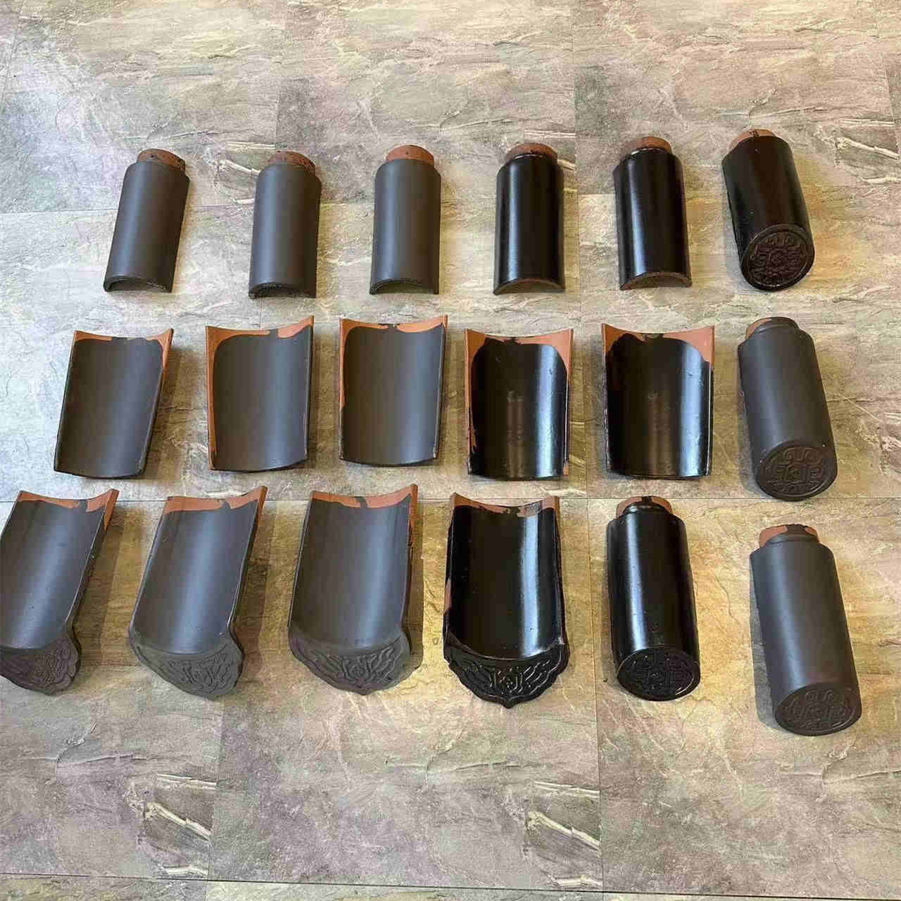 丁蜀建筑陶瓷筒瓦 琉璃瓦生产设备先进