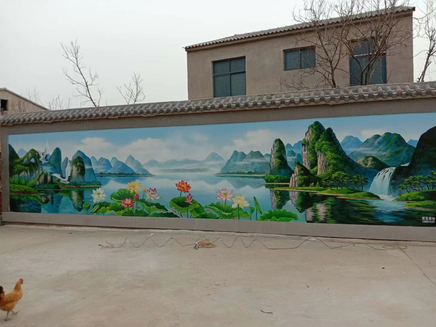 上海閘北彩繪手繪墻繪畫團隊