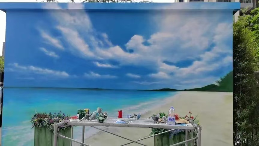 長沙瀏陽墻體手繪墻面彩繪畫團隊資質(zhì)齊全