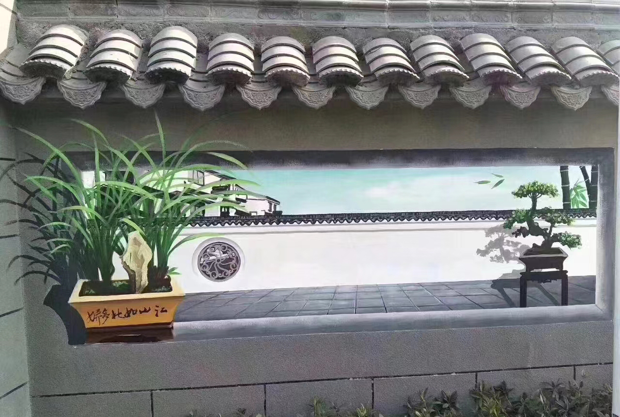 墙绘壁画墙体彩绘涂鸦公司