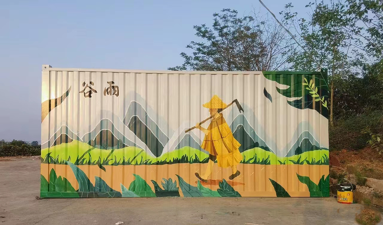 電箱彩繪手繪墻涂鴉壁畫公司