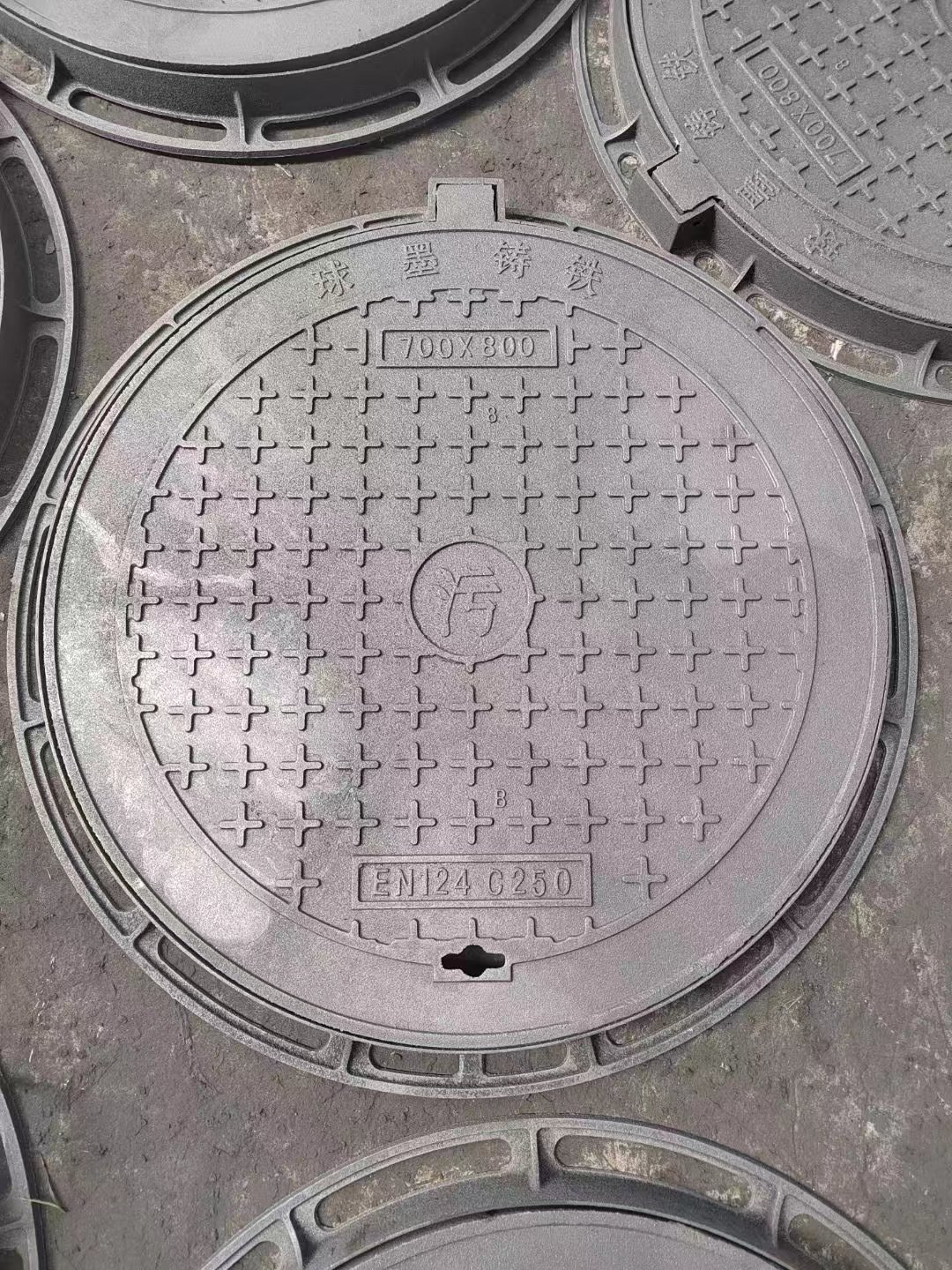 DN700*800球墨鑄鐵井蓋來圖定制建通鑄造好產品價格低
