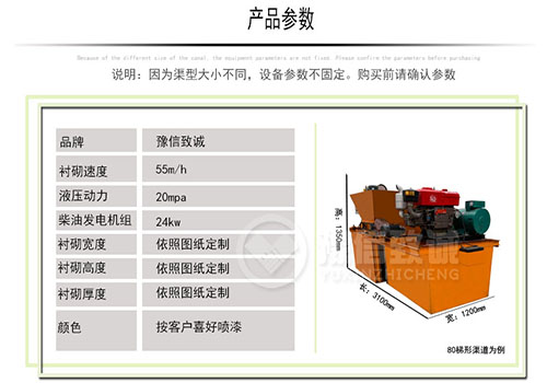 80型渠道成型机渠道成型机多少钱