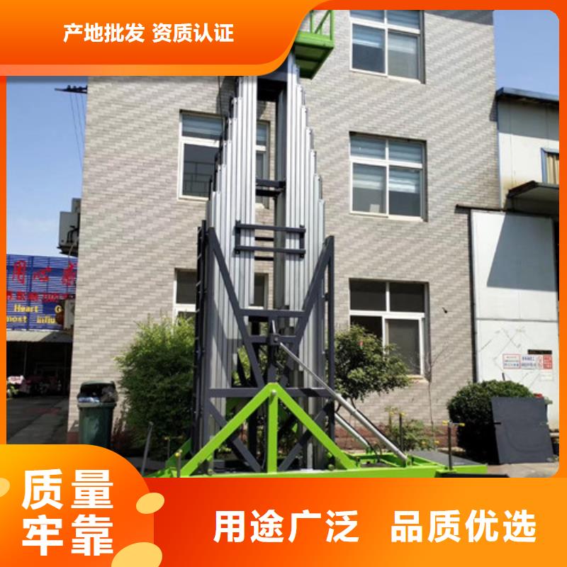 铝合金液压升降机17米升降机双柱铝合金升降平台供货厂家本地厂家