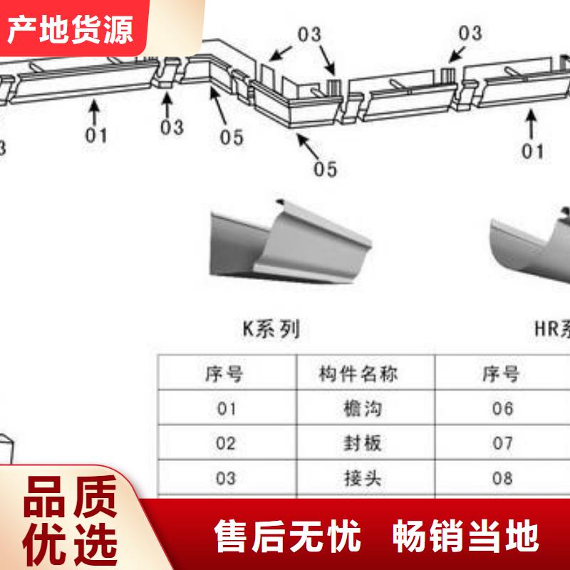 鋁合金天溝_雨水管專業生產研發同城貨源